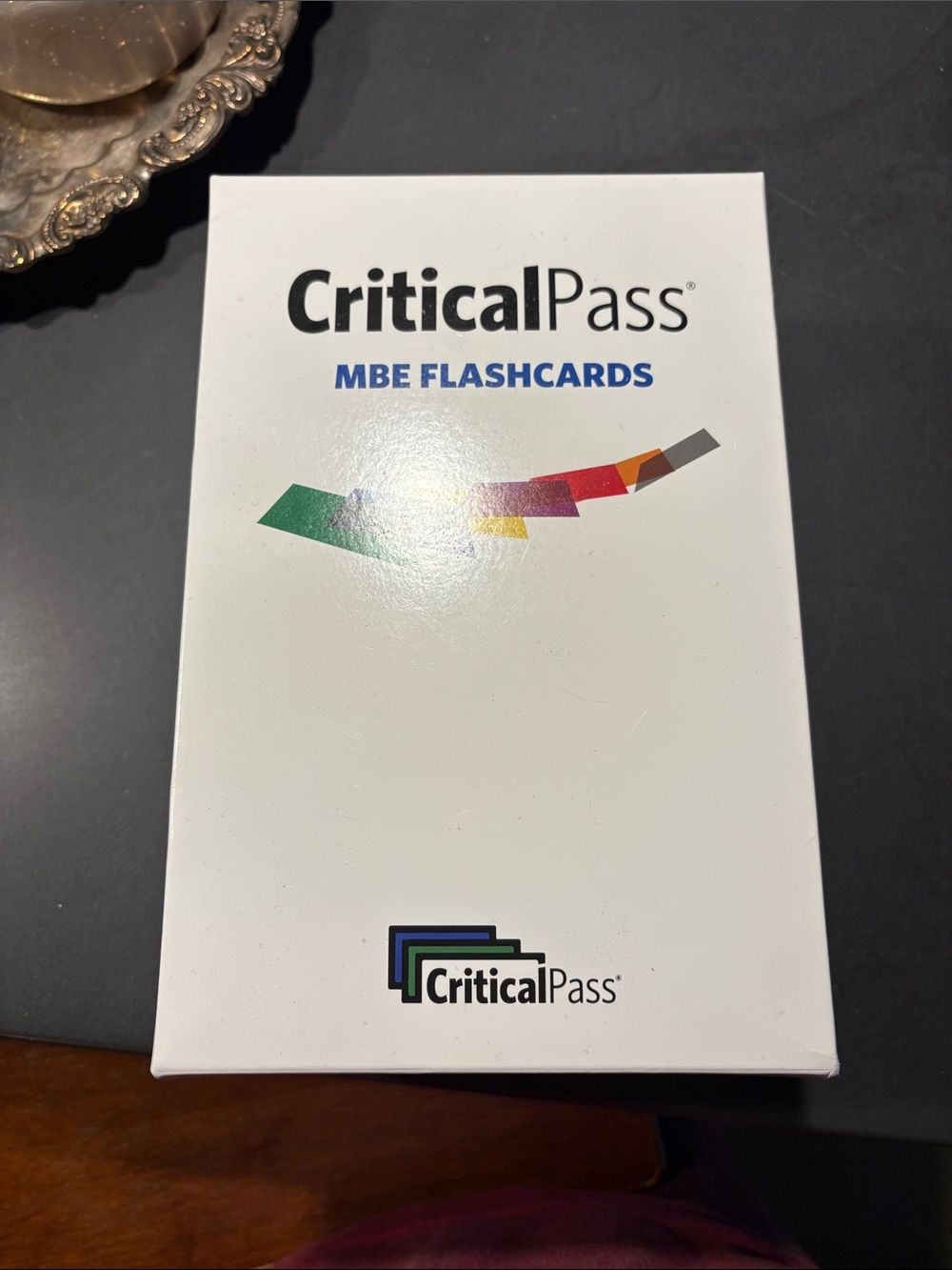 CriticalPass MBE Flashcards - White with Multicolor Accents